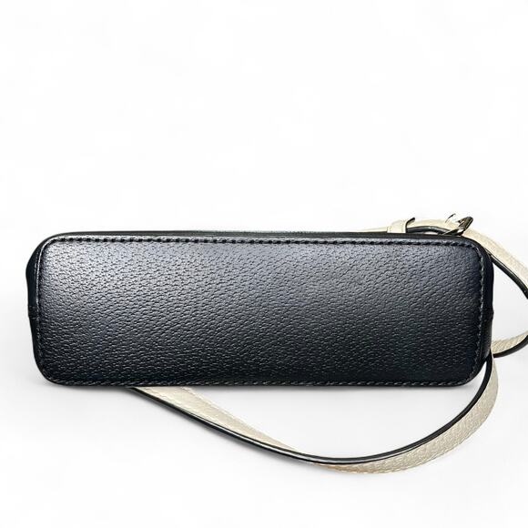 Kate Spade Women's Grove Street Millie Crossbody Bag Black Cream - Picture 2 of 7